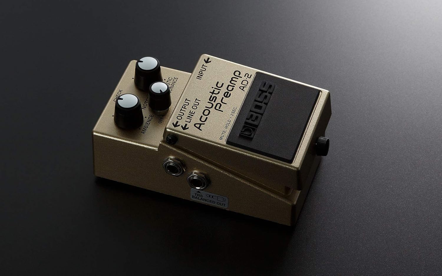 BOSS AD-2 Natural Acoustic Preamp Guitar Pedal