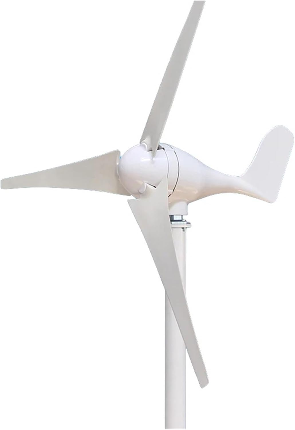 Wind Turbine Generator Kit, 300W Wind Generator 3 Or 5 Blades 12V 24V for Home Use and Monitoring Low Noise Wind Turbine for Hybrid Solar Wind System(5 Blades,24V)