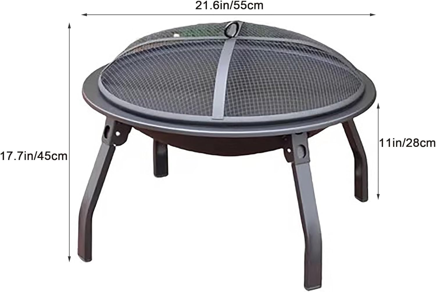 Incinerator Burn Barrel，Outdoor Burn Barrel Fire Pit - Heavy Duty Incinerator for Backyard Garden and Picnic Use