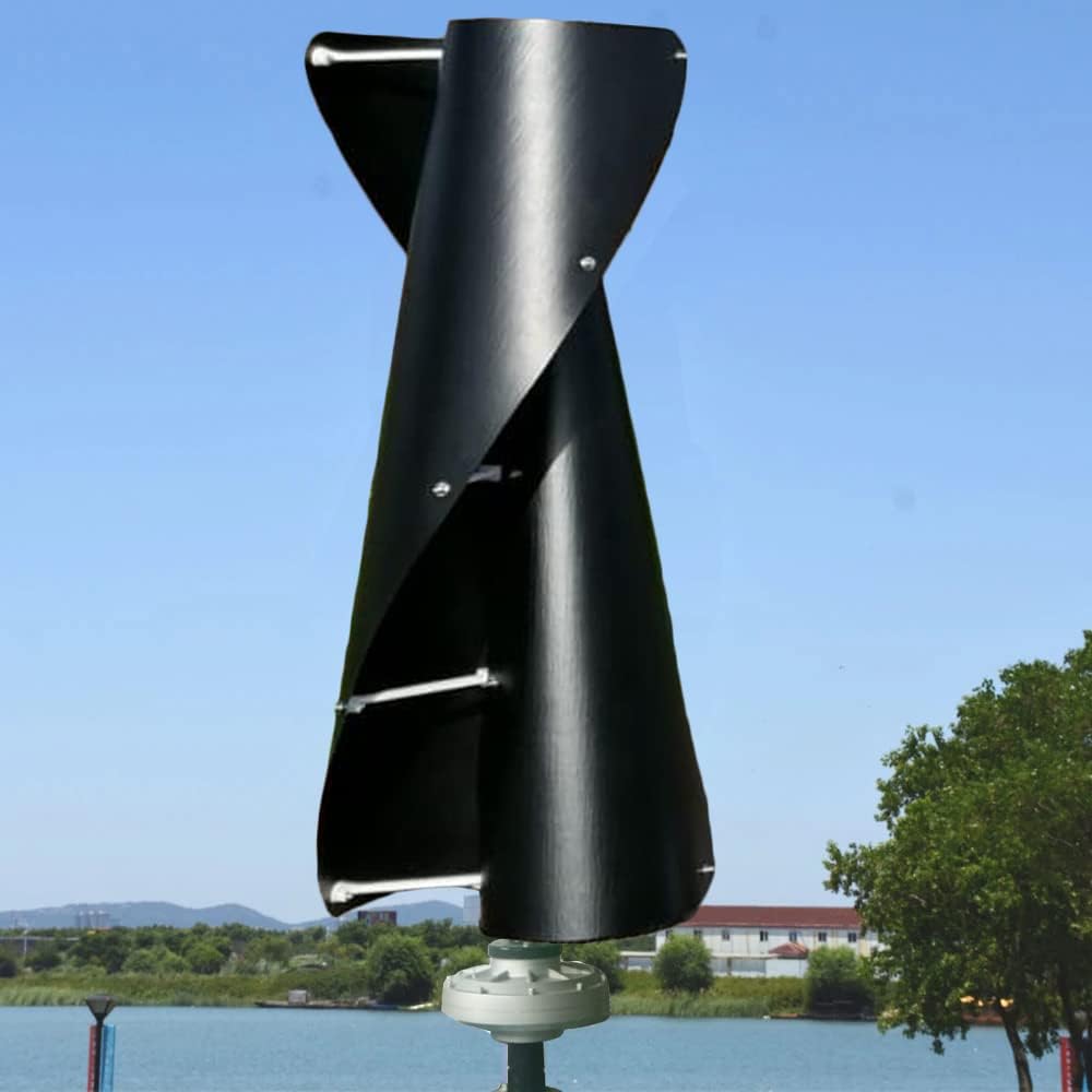 2000W 220V AC Vertical Wind Turbine 2KW 3 Phase Maglev Axis Coreless Permanent Magnet Wind Power Generator Windmil Off Grid for Home Industrial Camping Boat Use Free Energy