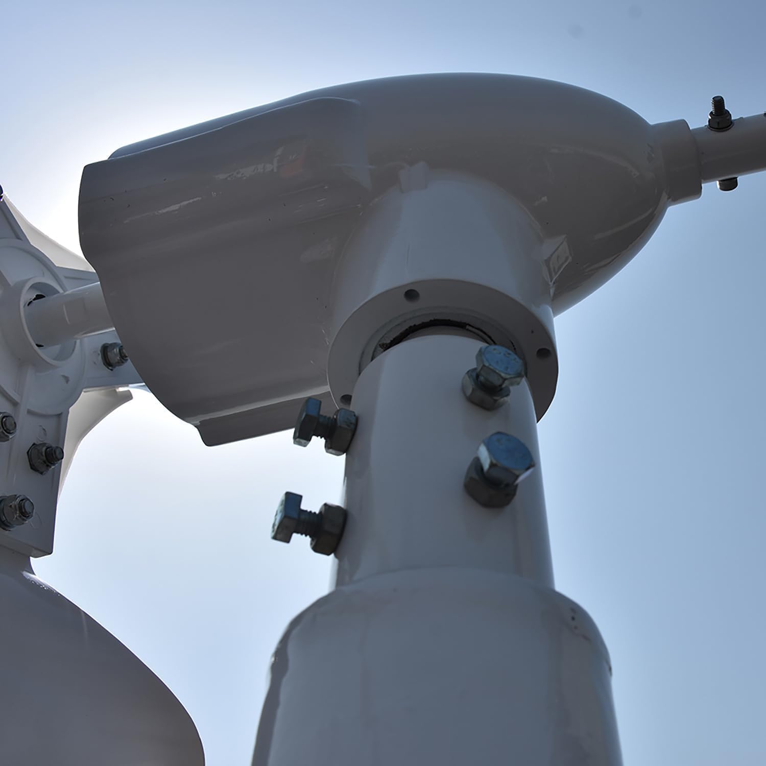 CAJUCA 9000W Horizontal Wind Turbine 3 Blades 9KW Wind Power Generator Windmill Kits LCD MPPT Charge Controller Off Grid System Charge