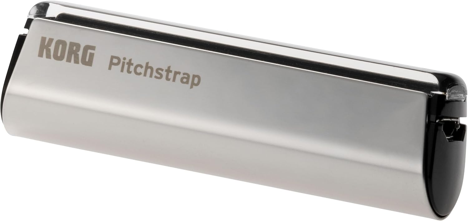 Korg Pitchstrap Strap Mounted Guitar Tuner - Silver