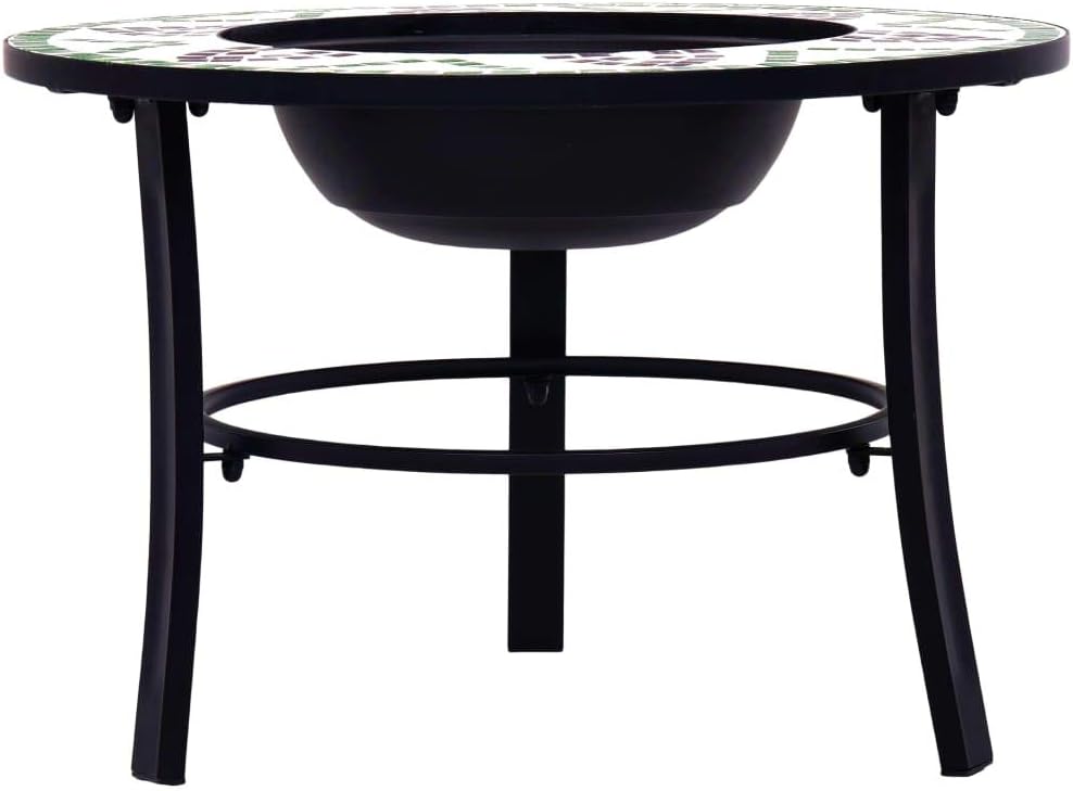 YAFF Mosaic Fire Pit Green 26.8