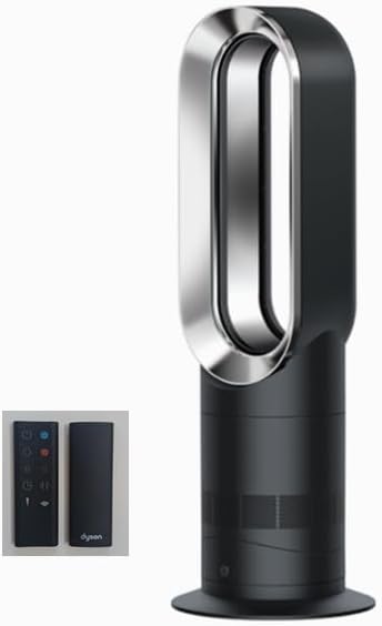 Dyson Hot + Cool Jet Focus AM09 Fan Heater, Black/Nickel