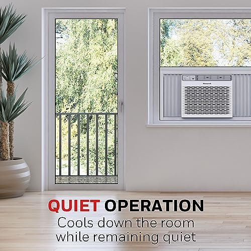 Honeywell 12,000 BTU Digital Window Air Conditioner, Remote, LED Display, 4 Modes, Eco, 550 sq ft Coverage