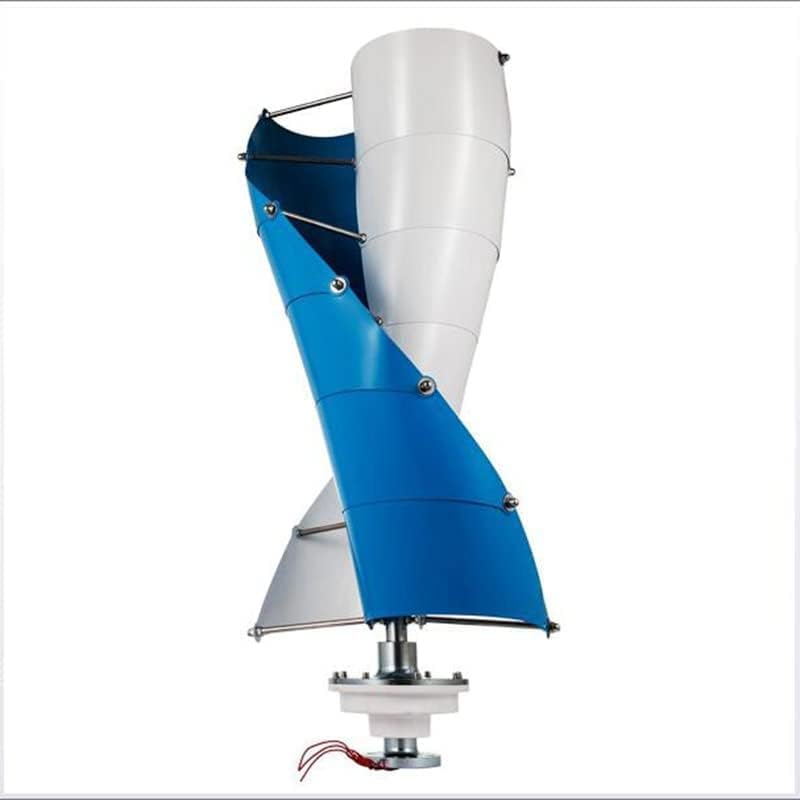 Vertical Spiral Wind Power Turbine Generator, 9000W Vertical Axis Breeze Start Wind-Solar Complementary +Magnetic Levitation Axis Wind Turbine Generator Power
