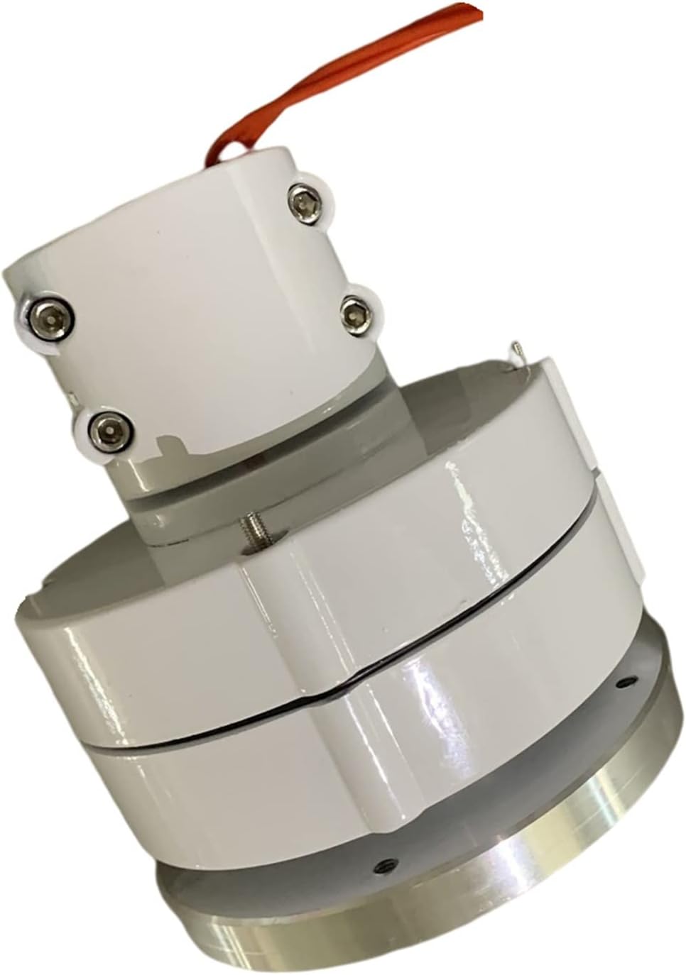 12V 24V 48V 5 Blade Wind Turbine Accessories Hoop Connection Or Flange Connection Plate for Vertical Axis Wind Turbine Design (Color : Hoop Connection)