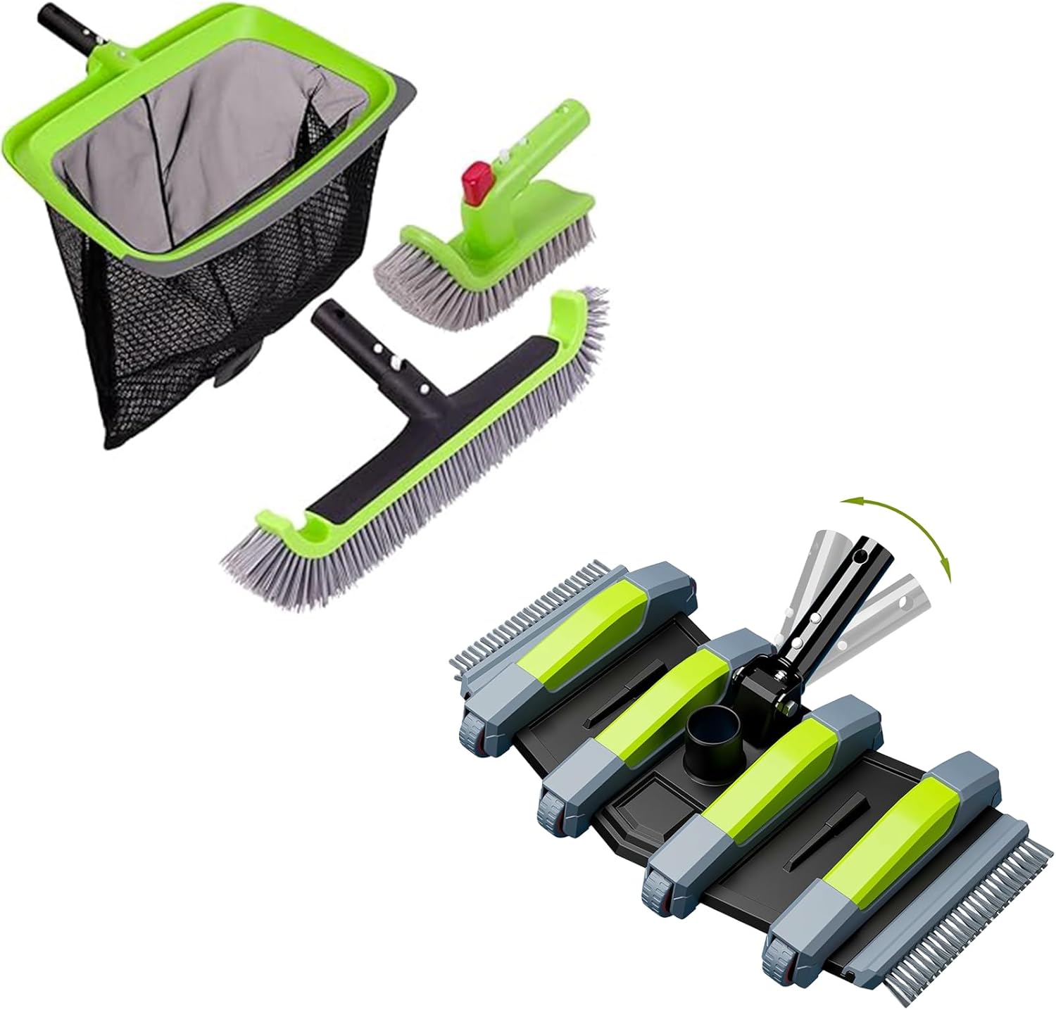 Sepetrel Deluxe Pool Cleaning Kit and Flexible Vacuum Head