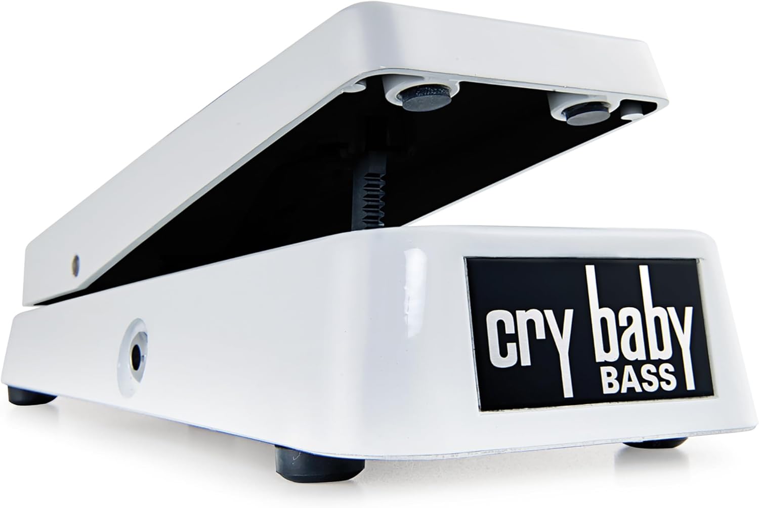 JIM DUNLOP 105Q Cry Baby Bass Wah Guitar Effects Pedal, White