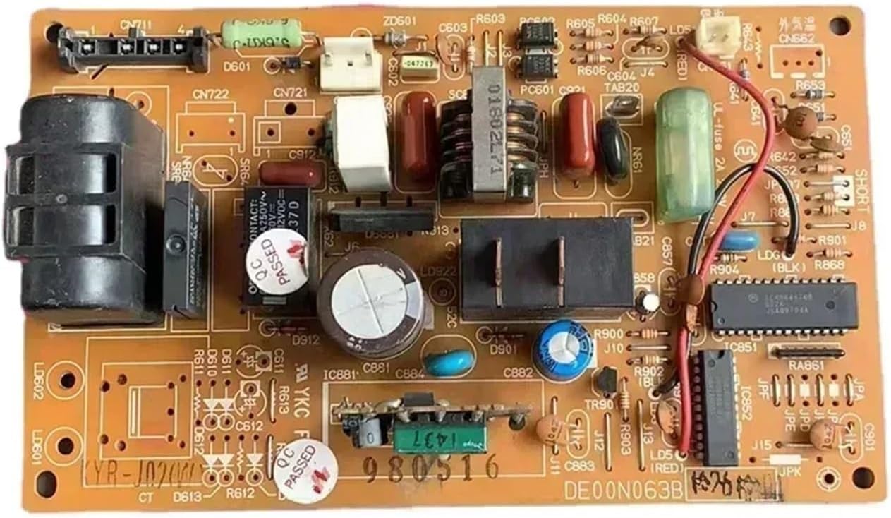 Compatible For Mitsubishi, Air Conditioner Control Board Outdoor Unit DE00N140B DE00N063B Circuit PCB Conditioning Parts(DE00N063B)