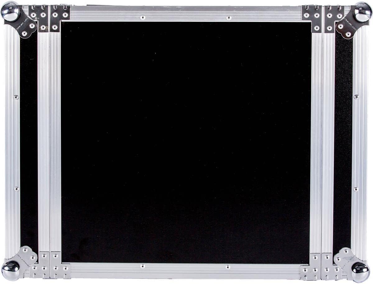 TBH16UAD21W Fly Drive Case 16u Space Professional DJ Amplifier Case - 21-Inch Body Depth with Wheels