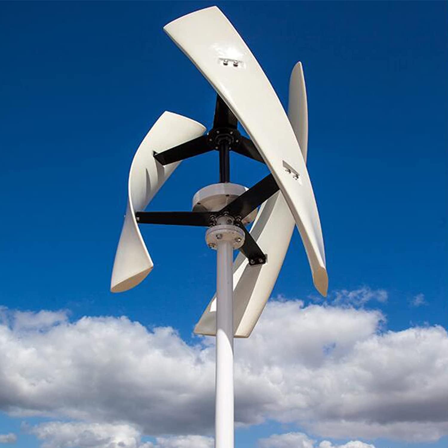 LiuSj JUnSt 4000W Wind Turbine Generator Vertical Axis Coreless Generator Kit Wind Turbine with Low RPM Permanent Magnet Alternative Generator Wind Energy