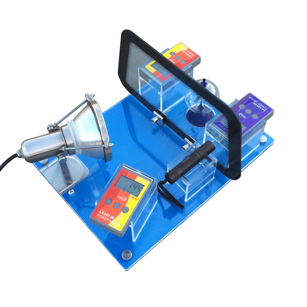 FS2150 Solar Film Sales Kit Stainless Steel Infrared Heat Reflection Demonstration Kit Solar Film Thermal Energy Thermal Energy Windmill