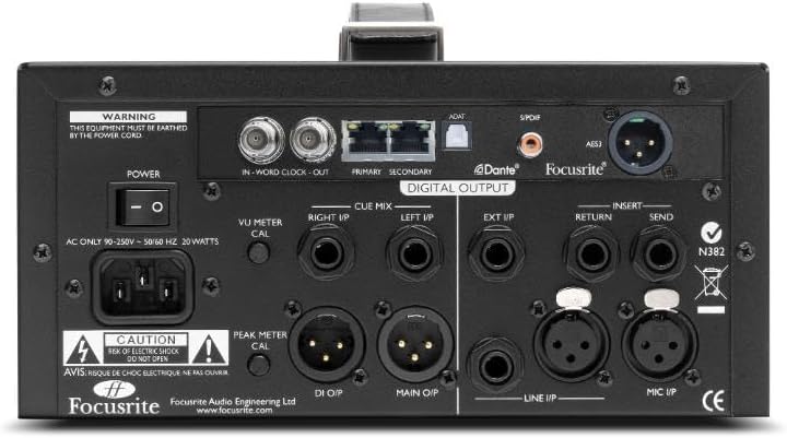 Focusrite ISA ADN2 Two-Channel Precision Analog-to-Digital Card with Dante Connectivity