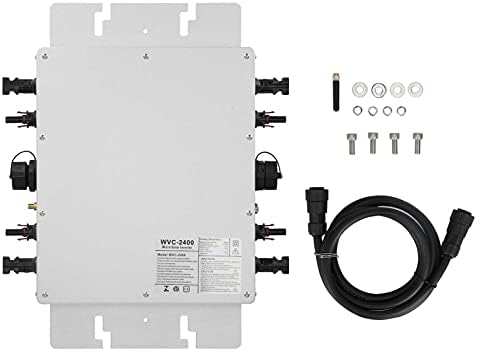 Solar Grid Tie Micro Inverter with Pure Sine Wave Solar Converter for Home Energy Systems - Smart Solar Inverter with Real Time Monitoring via APP