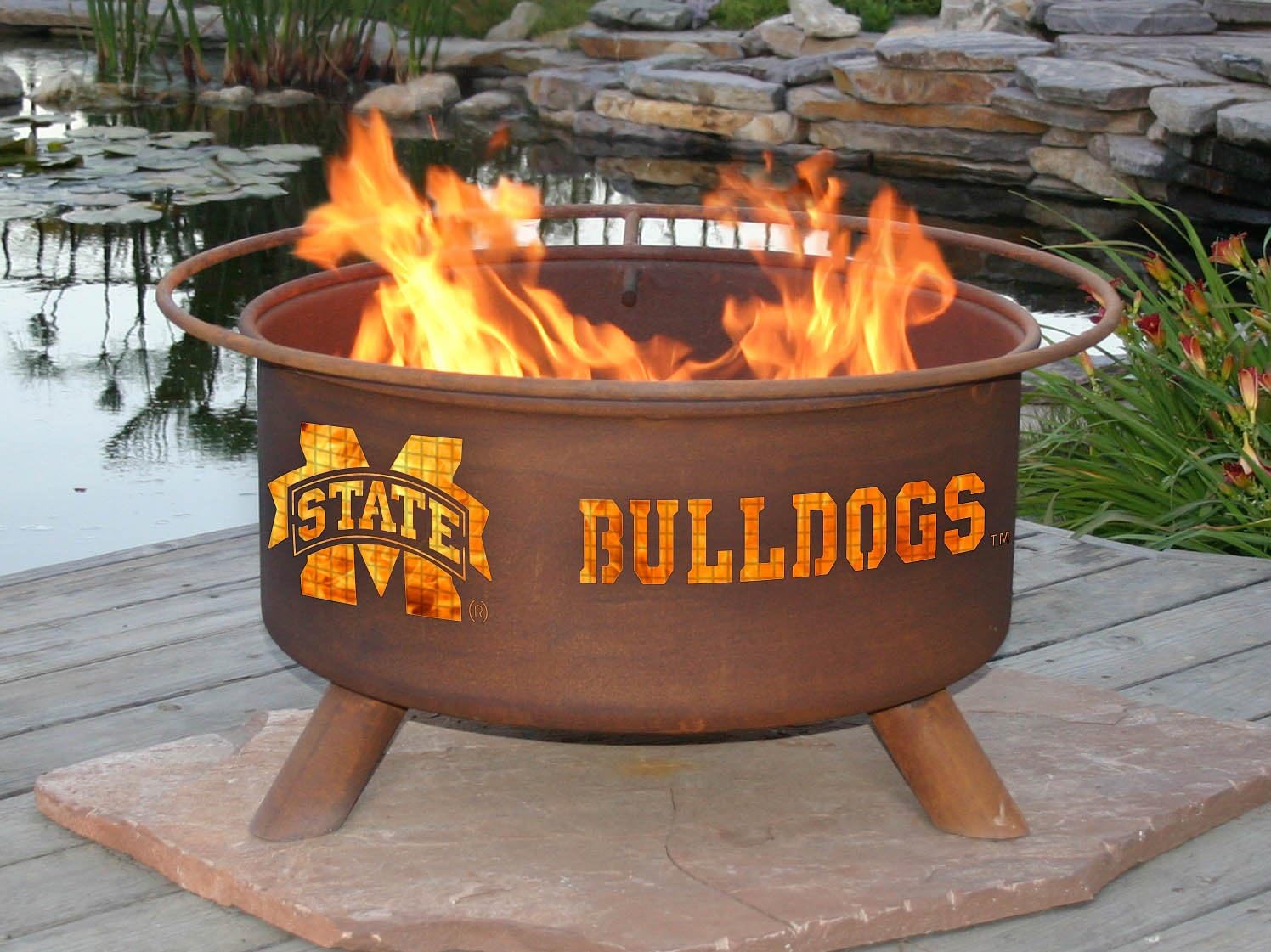 Patina Products F246 Mississippi State Fire Pit