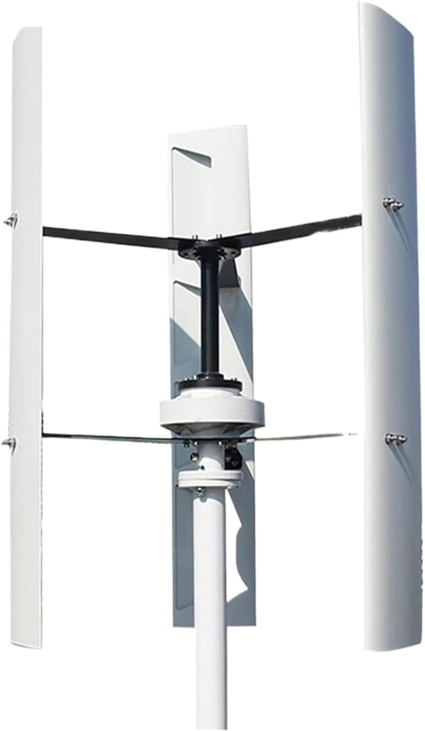 Wind Turbines, Free Energy 10KW Low Noise Vertical Axis Wind Power Turbine Generators 10000W 12V 24V 48V AC Windmill Fan for Home Farm Seashore(48V_10KW)