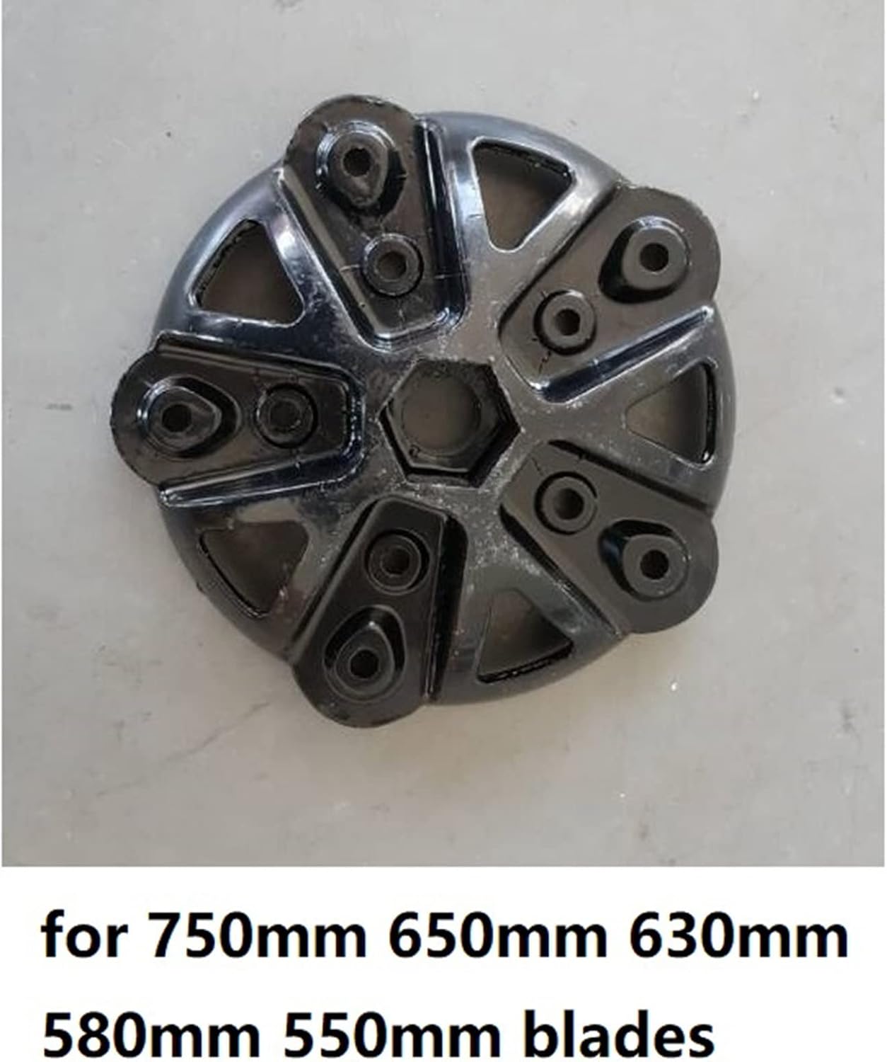 135mm Diameter with Screw and Nut Kit 5 Blades Wind Turbine Fittings Hub and Cover for Horizontal Wind Turbine Fittings