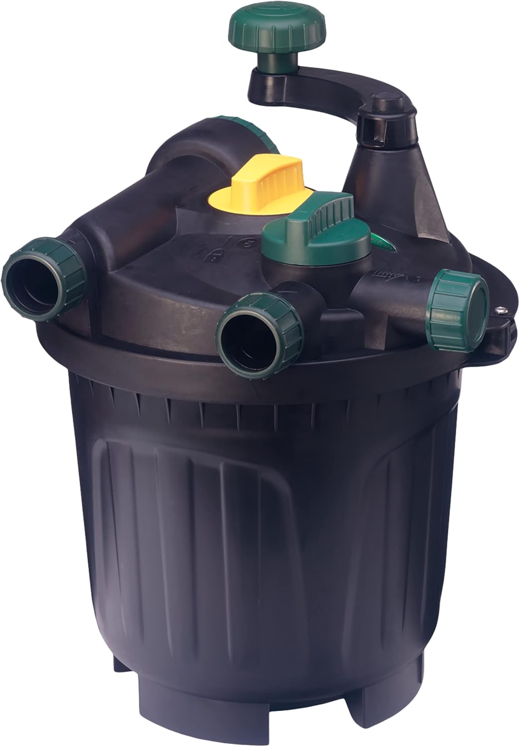 Awesome Pond Clean Hands System, Containing Mechanical & Biological Filtration, Easy Maintenance Filter, UV Water Clarifier, for Ponds up to 1200 Gallons, Black, (8847)