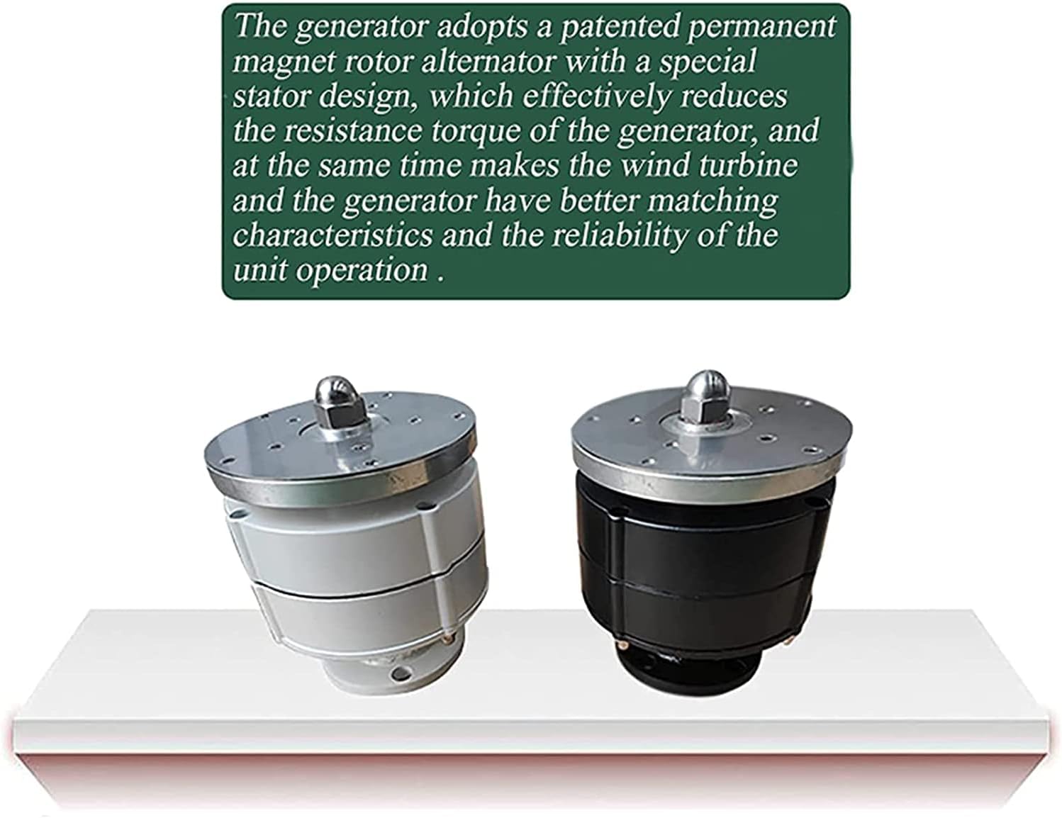 Lantern Vertical Axles Wind Turbine Generator Kit, 8000W12V 5 Blade Wind Turbine Kit with Controller for Hybrid Wind Solar System