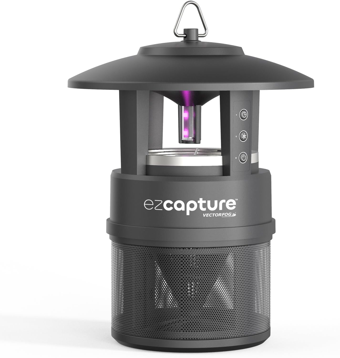 Ezcapture T10 Indoor and Outdoor LED Bug Trap with Fan Suction - Lure and Trap Small Flying Insects Easily