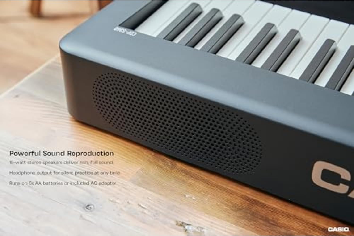 Casio CDP-S360 Slim 88-Key Weighted Digital Piano | Portable, Lightweight & Compact | 700 Tones, 200 Rhythms | Songwriting tools | USB-MIDI, Built-In Speakers | LCD Display