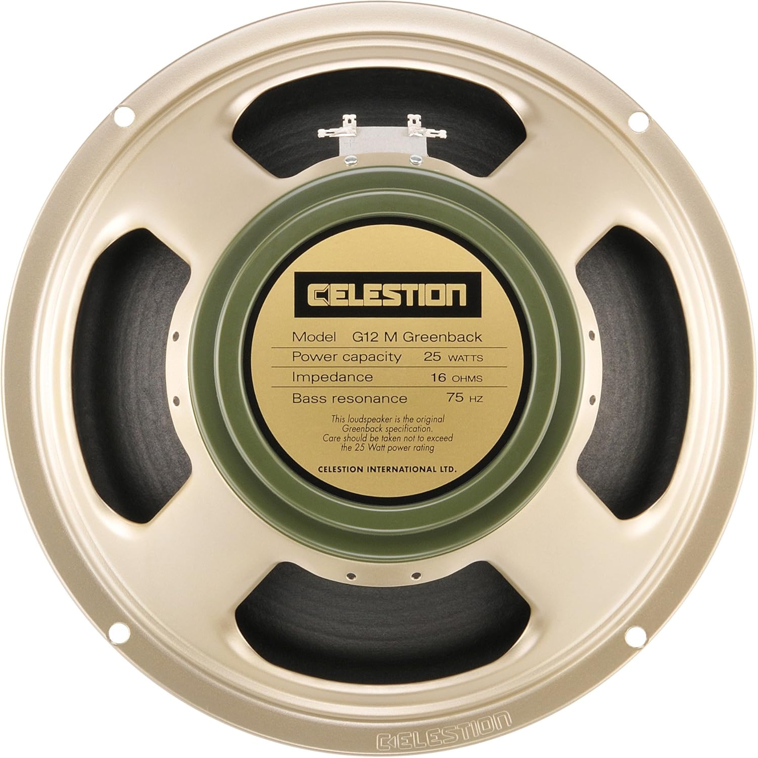 Celestion G12M Greenback 12 Inch Guitar Speaker 25 Watts - (16 Ohm)