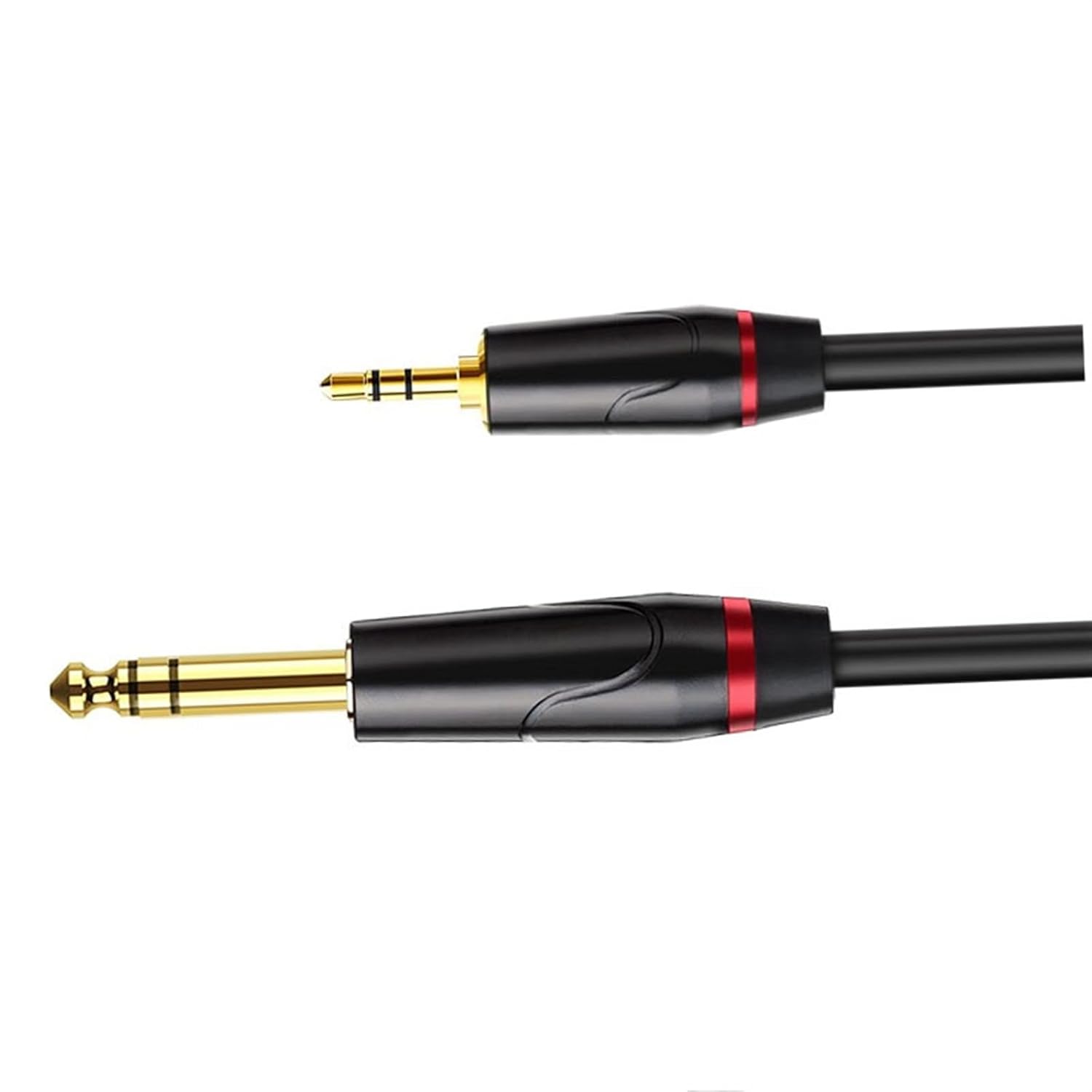 Guitar Audio Cable 3.5 to 6.5 Male to Male Cable Connection Cable 6.35mm Amplifier Mixer Guitar Conversion Cable(50m)