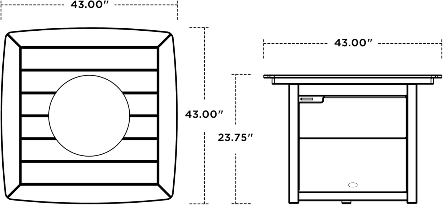 Trex Outdoor Furniture Yacht Club 42