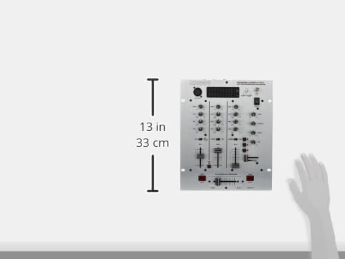 Behringer Pro Mixer Dx626 Professional 3-Channel Dj Mixer With Bpm Counter, Black