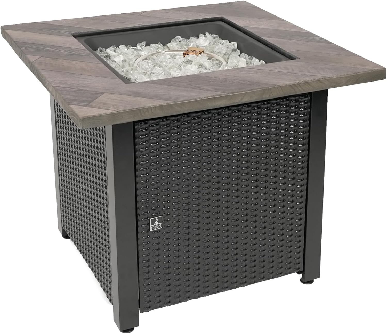 Endless Summer - The Olivia 30 Inch Square Gas Fire Table