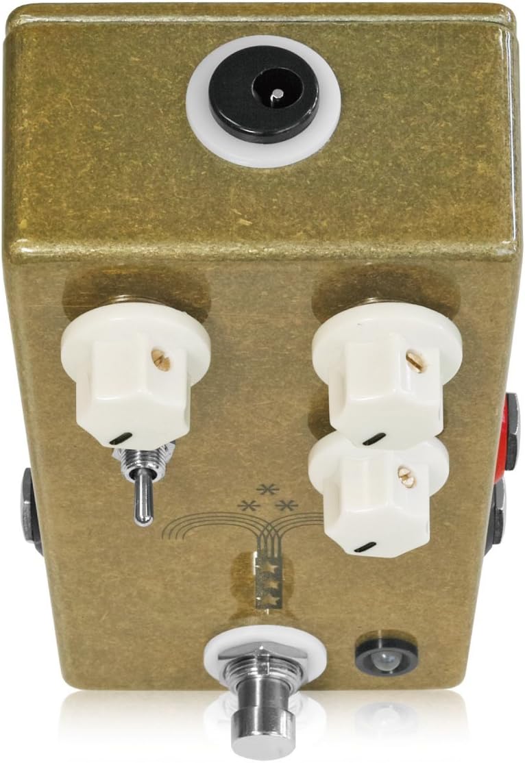 JHS Pedals Morning Glory V4 Overdrive Guitar Effects Pedal, Gold