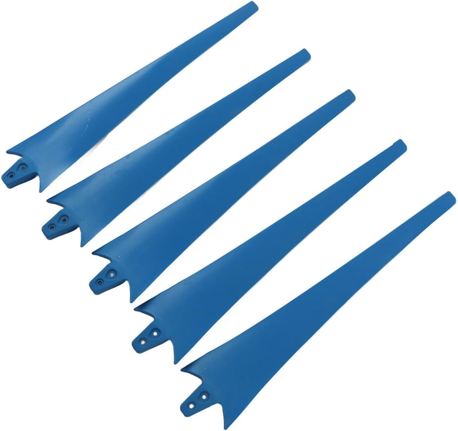 5 Pack 600mm Wind Turbine Blades with Hub and Cover, Horizontal Windmill Generator Kit, DIY Wind Turbine Accessories for Car Power Inverter System