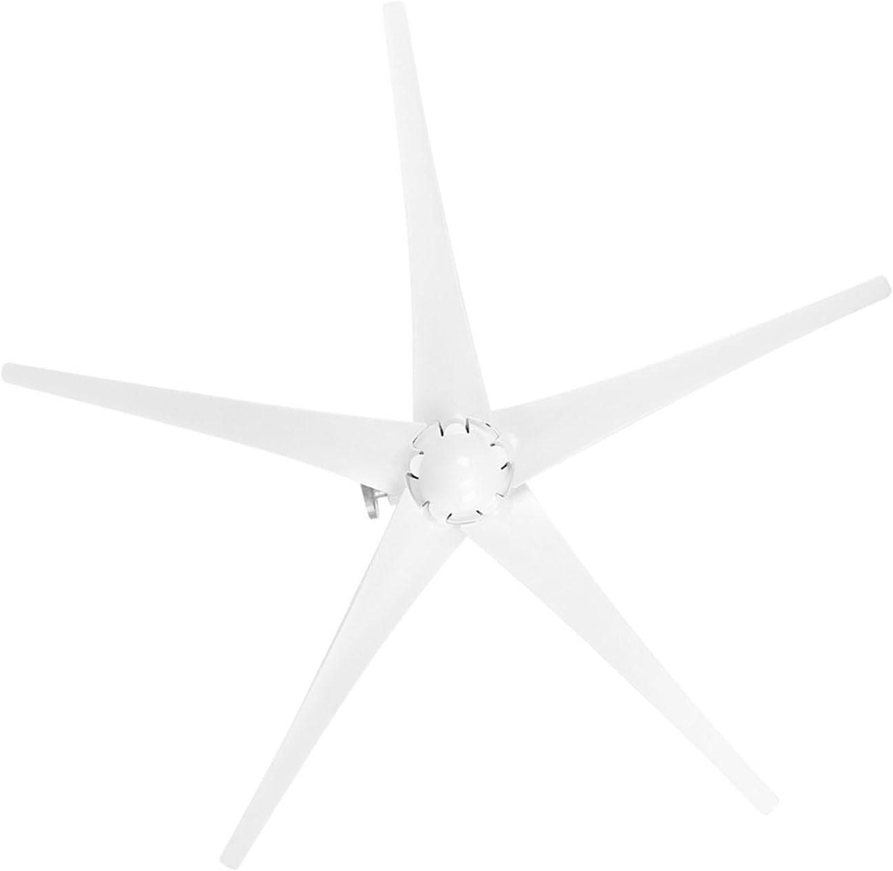 Yunseity Windmill Generator, 5 Blade Wind Generator, 12M / S Beautiful Look Practical 1600W Low Vibration for Boats -4080? (12V)