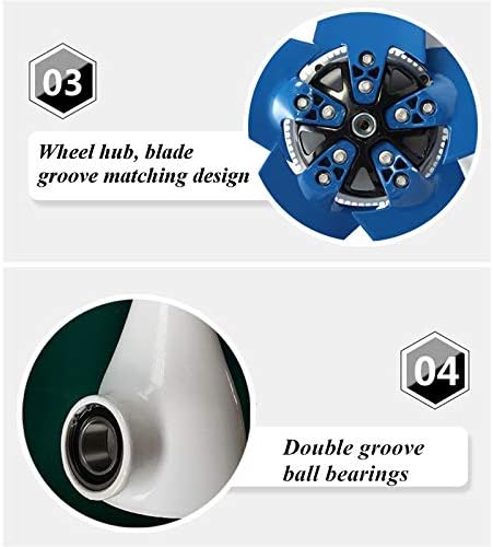 6000W Horizontal Wind Generator 3/5 Blades 12V/24V Wind Turbines Generator with Controller Windmill Energy Turbines Charge,12v,5 Blades