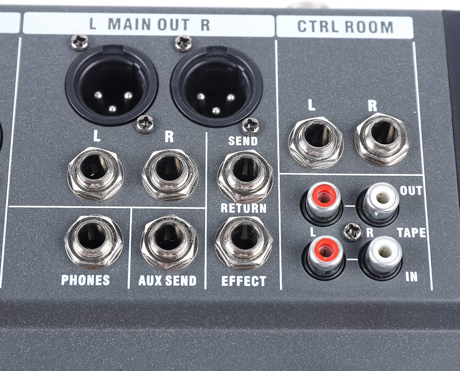 12 Channel Audio Mixer, Professional Live Studio Audio Mixer with Bluetooth USB PC Recording Input, Mixing Console Amplifier Studio, Black