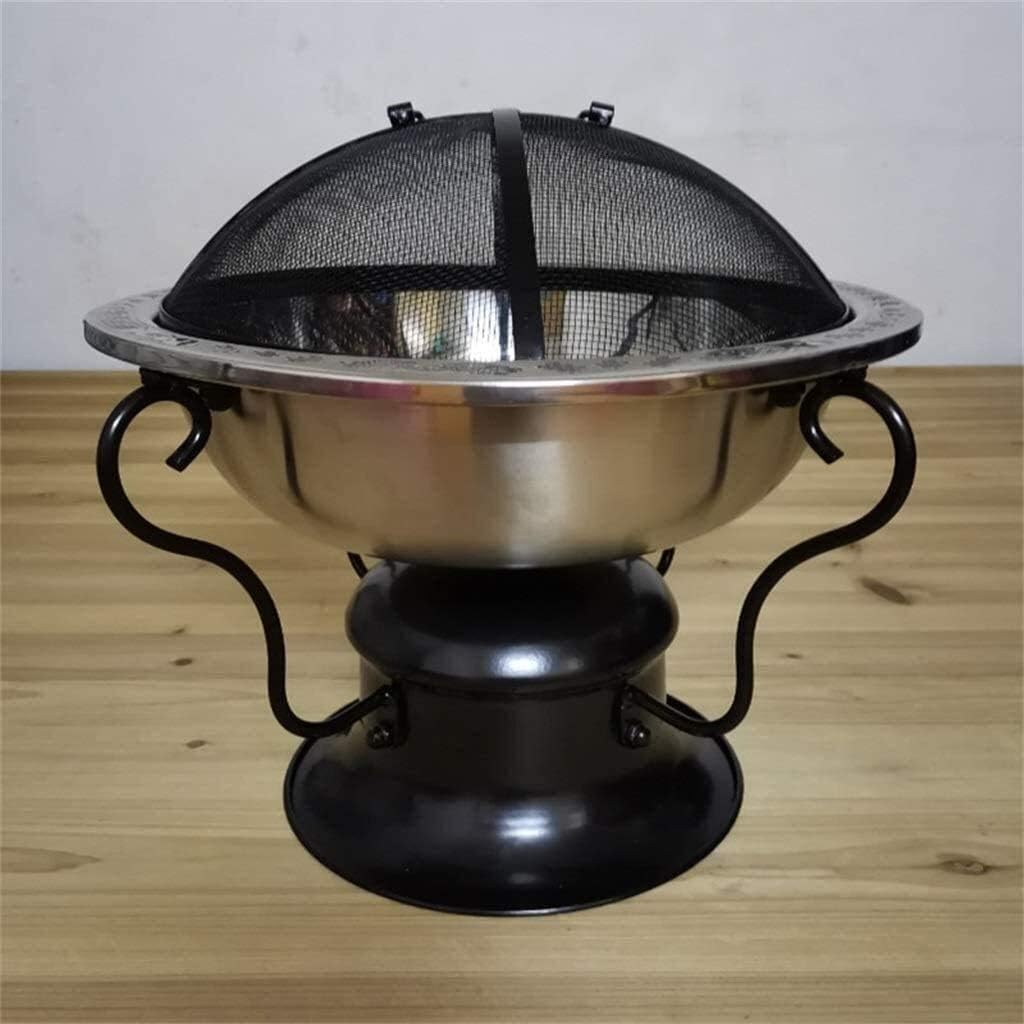 Fire Pits Outdoor Wood Burning Fire Pits Bonfire Wood Burning Patio Coal Grill Firepit