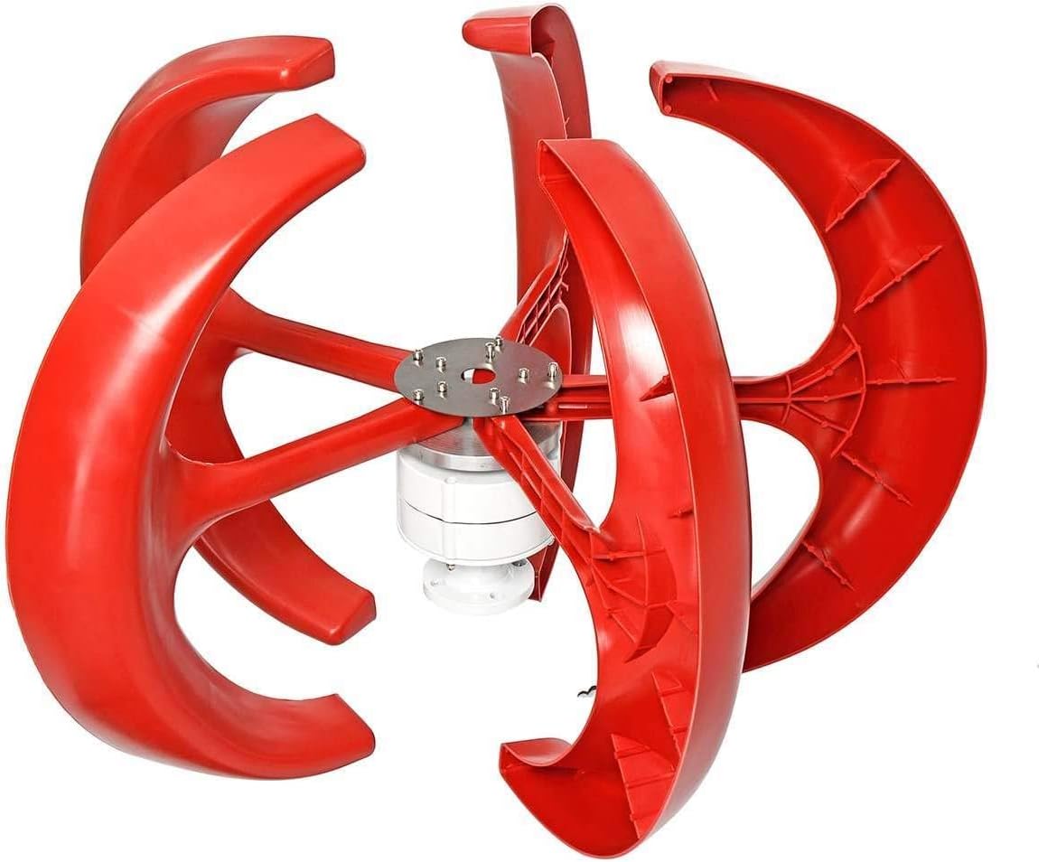 LiuSj JUnSt Energy Windmill 2000W 5 Blades Vertical Axis Permanent Maglev Wind Turbine, Generator Kit for Home Hybrids Streetlight