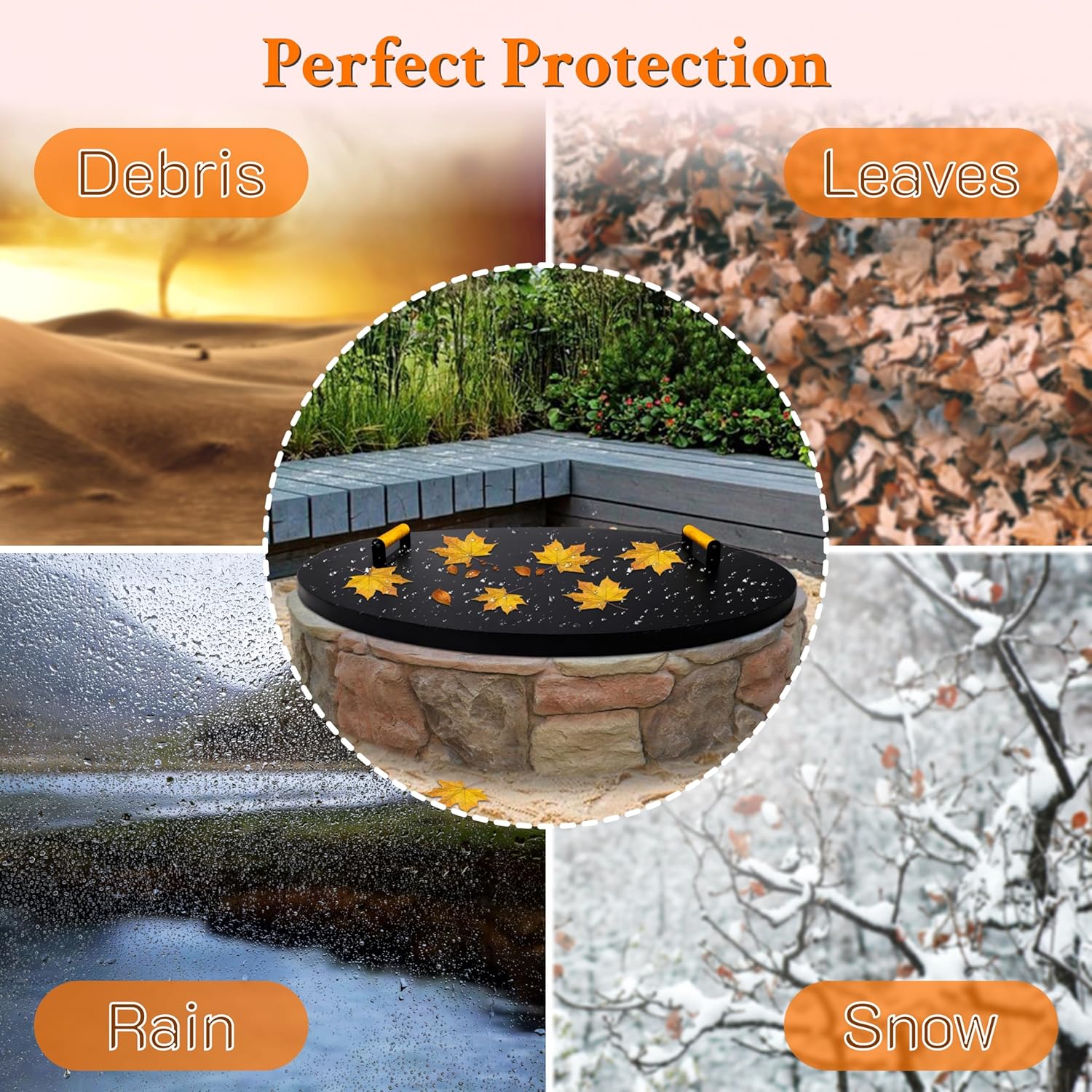 Febtech - FirePit Lid 38