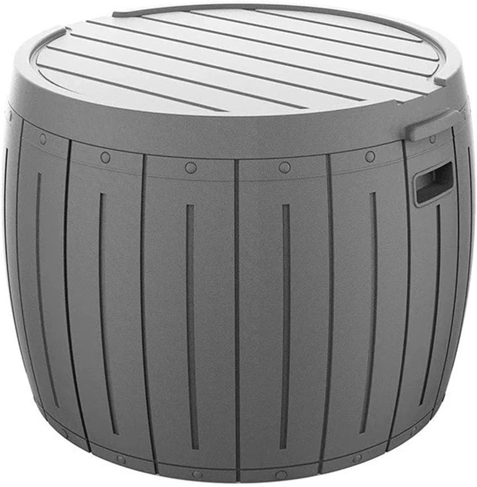 Waterproof Deck Boxes Outdoor Portable Small Outdoor Storage Box with Lid Strong Load-bearing Capacity Patio Storage Box Indoor and Outdoor Use