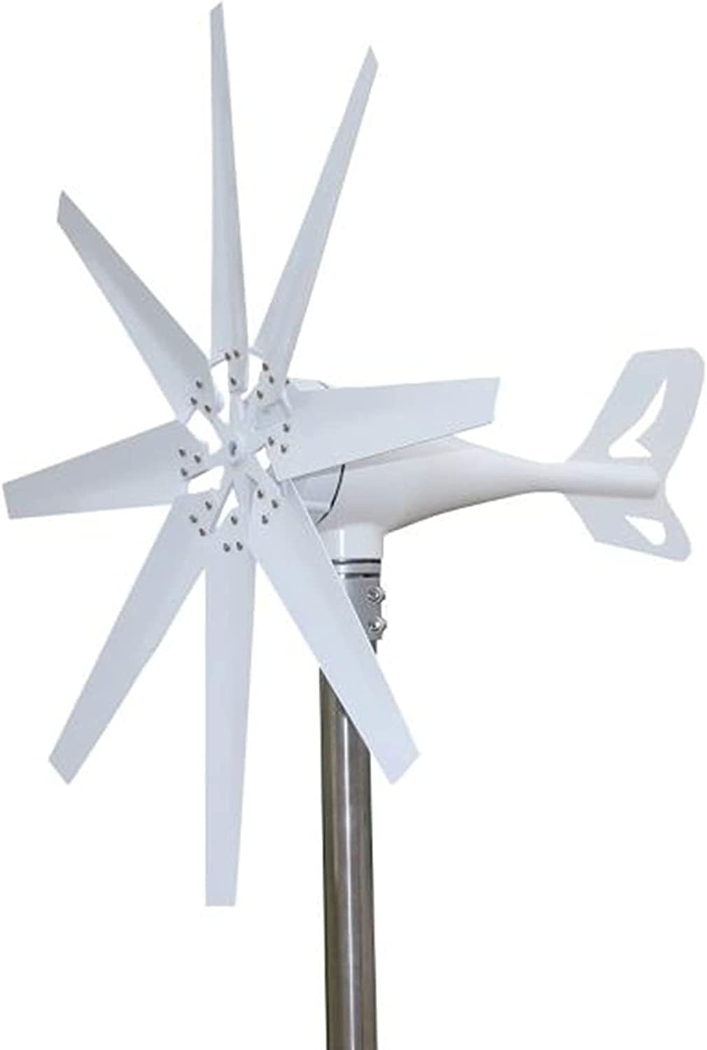 LiuSj JUnSt Wind Turbines Generator, 12000W Horizontal Wind Generator 12V/24V/48V Windmill Energy Turbines Generator with Charge Controller(8 Blades)