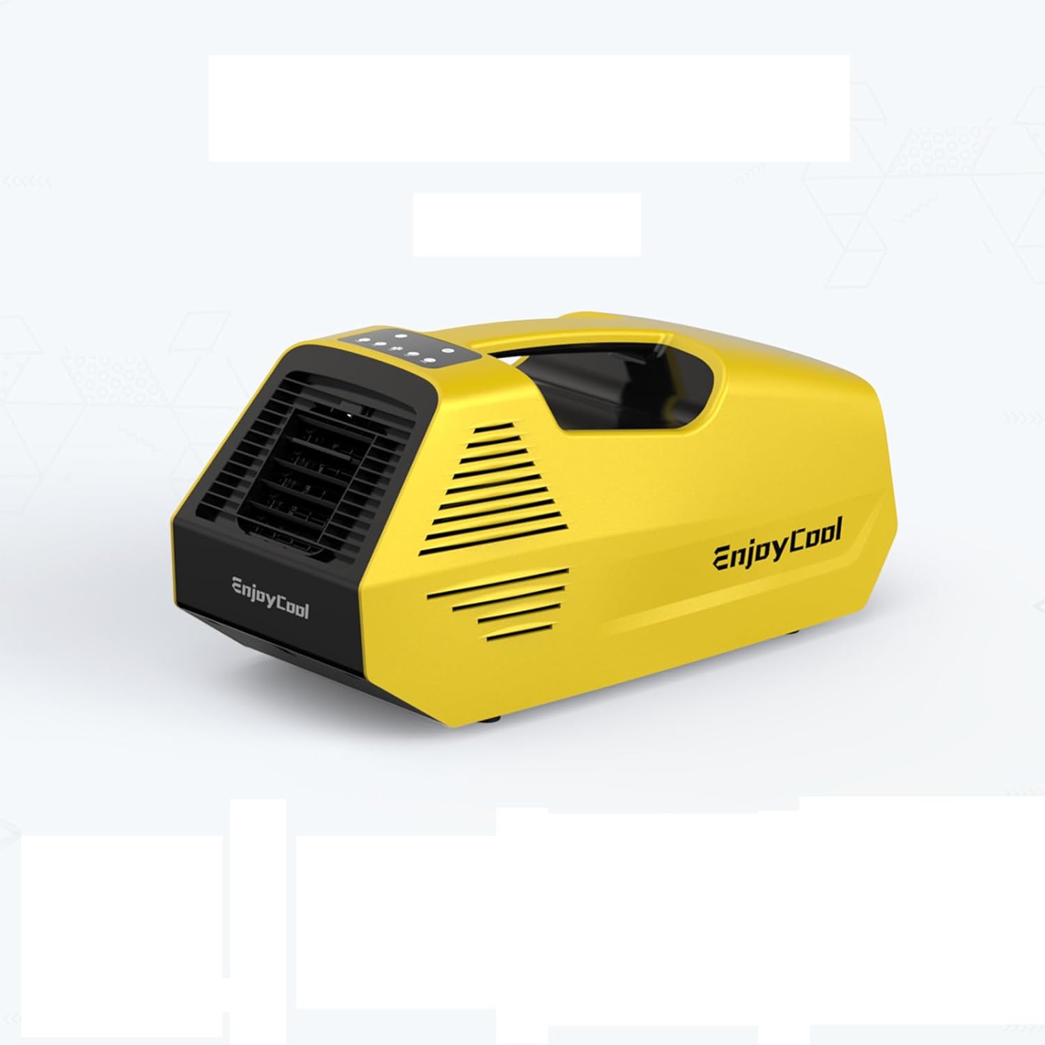 Tent Air Conditioner portabl，tent air conditioner for camping Camping，2380 BTU，Outdoor Air Conditioner portable，Fast Cooling，air conditioners，air conditioners no windows needed（yellow）