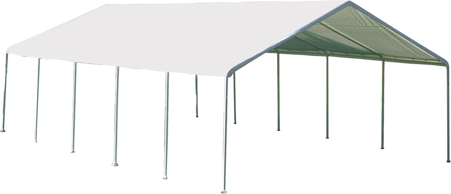 ShelterLogic 18' x 30' SuperMax Heavy Duty Steel Frame Quick and Easy Set-Up Canopy