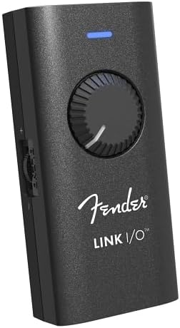 Fender Link I/O Portable USB-C Audio Interface, Fits in Your Pocket, Provides Pristine, Bi-directional Audio over USB connection