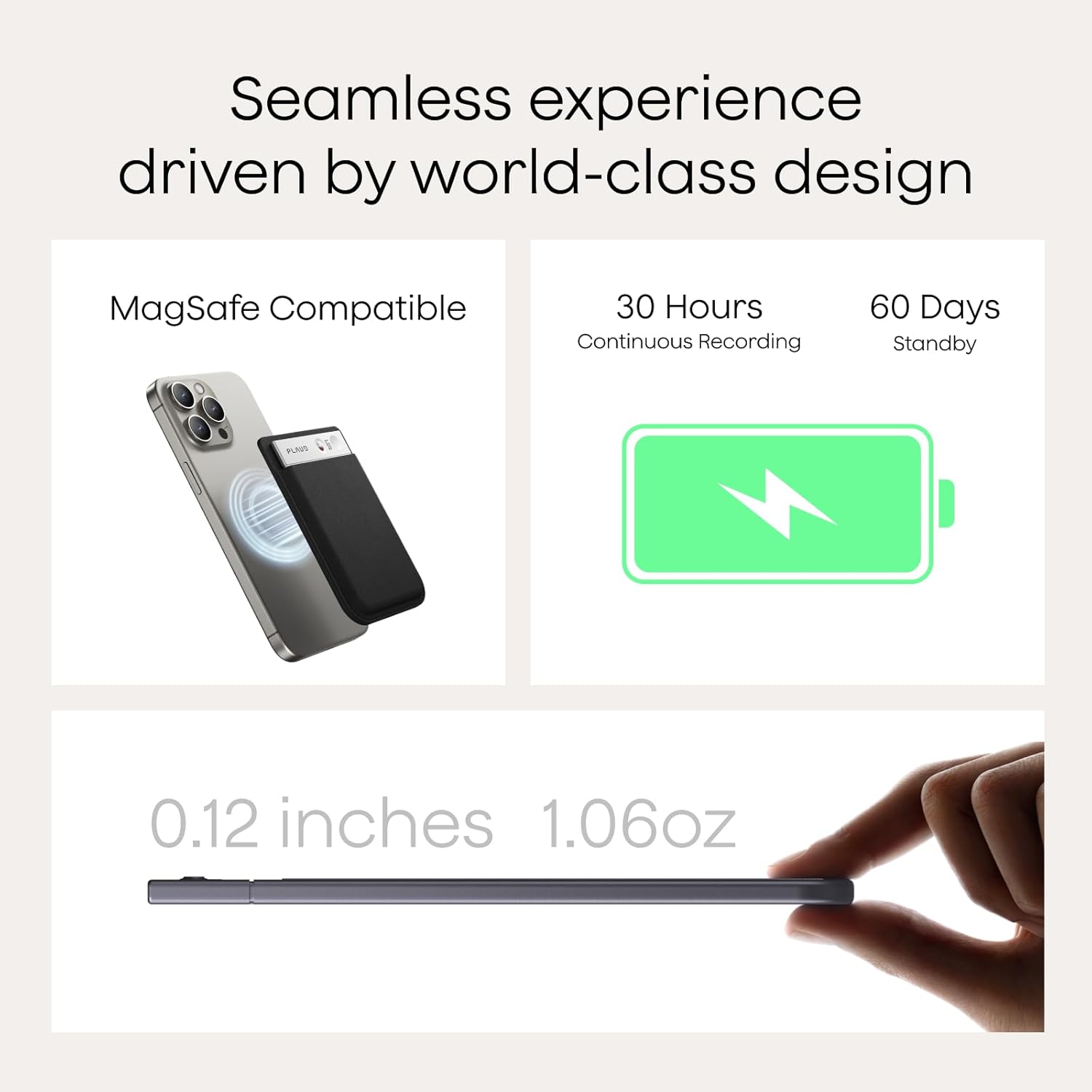 Plaud Note AI Voice Recorder, AI Note Taking Device, Transcribe & Summarize, Support 112 Languages, 64GB Navy Blue Digital Audio Recorder for Lectures, Meetings, Calls, Dark Blue Case, Non-Pro Version