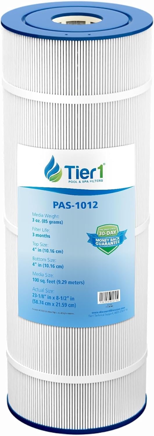 Tier1 Replacement for Hayward Pool Filter Cartridge C1100 | Compatible with CX1100RE, Pleatco PA100, Unicel C-8610 | 23-5/16