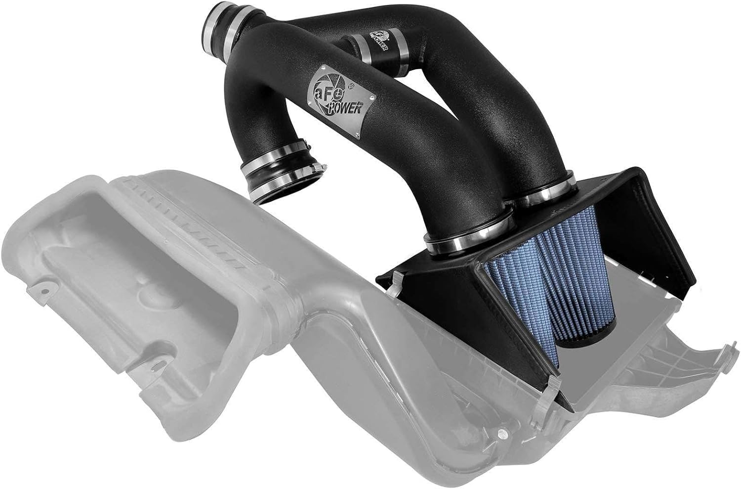 aFe POWER Magnum FORCE Stage-2 Cold Air Intake System w/Pro 5R Filter, #54-12642-1B, Black