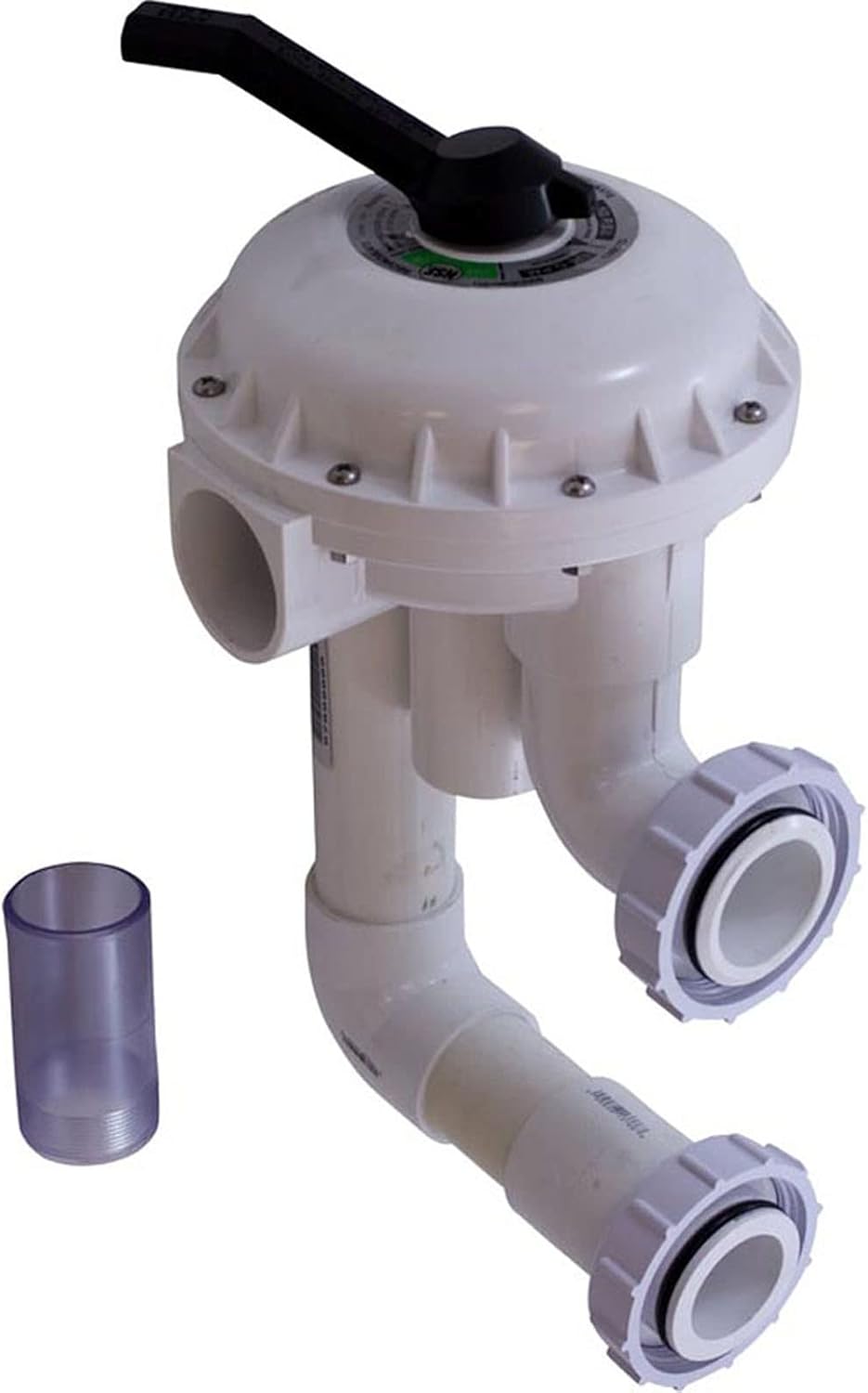Pentair 261142 2-Inch HiFlow Valve with Plumbing Replacement Pool and Spa D.E. Filter
