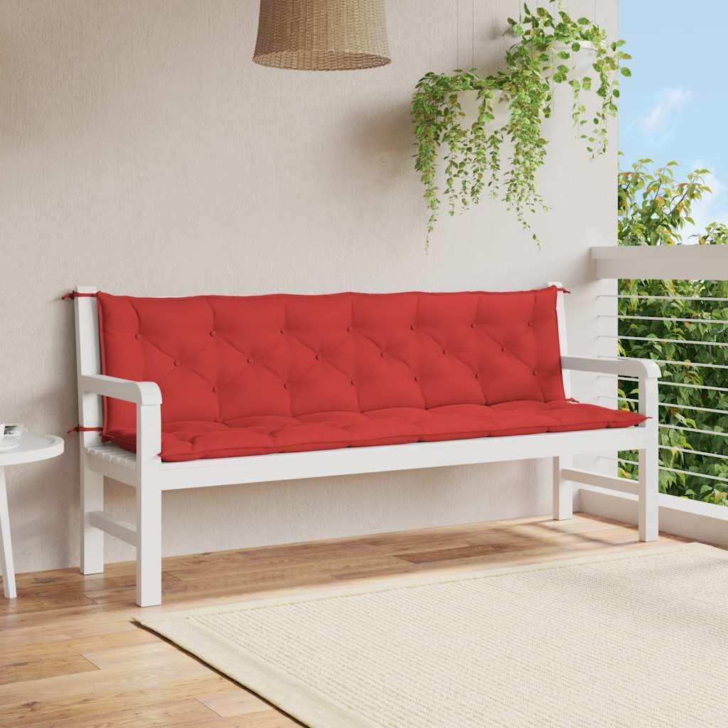 Garden Bench Cushion Red 78.7