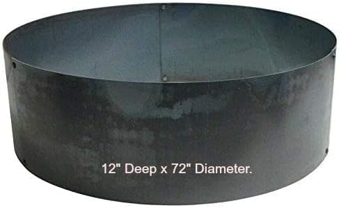 Large Steel Metal Fire Pit Ring 12